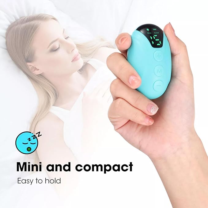 Neurocontrol Dispositivo para Ansiedad, Sleep Aid Device for Improved Mood and Focus Attention, Hand Held Nighttime, Easy to Carry (Black, 1Pcs)
