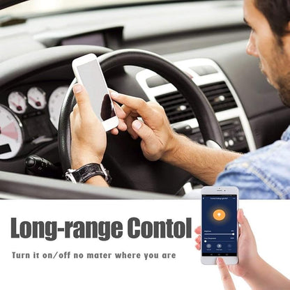 Smart LED Ceiling Light, 48W WiFi Control Voice Remote Dimmable Ceiling Lamp with Memory Function, for Bedroom Home IFTTT Compatible