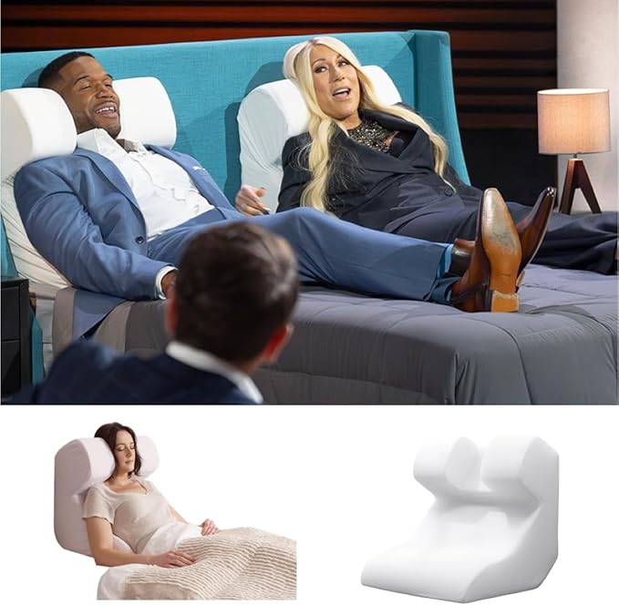Snorinator Pillow, Also for Reflux, Post-Op, Vertigo, Wrinkle Reducer, Prego/Nursing As Seen on Shark Tank (Large, Pillow Only)