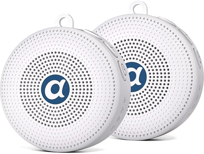 Double Brown Noise Sound Machines with 30 Soothing Sounds Mini White Noise Machine Baby 32 Volume Level Sleep Machine for 3D Surround Sound Rechargeable Noise Machine for Kid Adult Home Travel