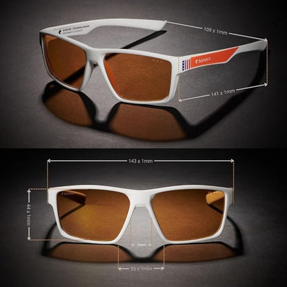 Horus X • Blue Light Glasses Men Women | Blue Light Blocking Glasses for Screen Anti-Fatigue Eye Migraine | Gaming Glasses V3