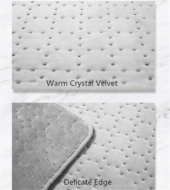 Electric Blanket, Electric Heating Mattress Pad Smart Reduce The Temperature Electric Heated Soft Bed Blanket 1-12h Timer 9 Control Heat Settings Overheating Protection