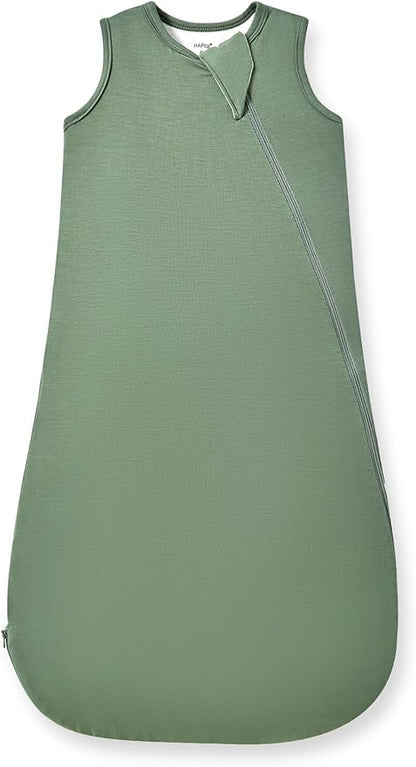 HAPIU Unisex Rayon Made from Bamboo Baby Sleep Sack TOG 0.5, 2-Way Premium Zipper, Wearable Blanket