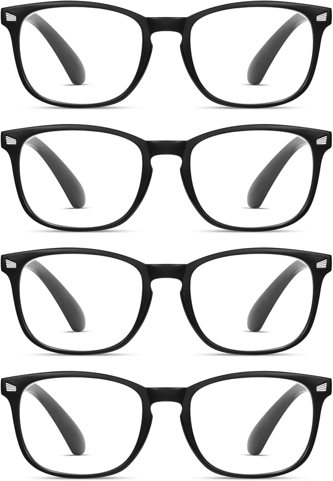 BLS BLUES Reading Glasses for Women for Home, Office & Driving - HD Clear Readers with Blue Light Blocking Protection