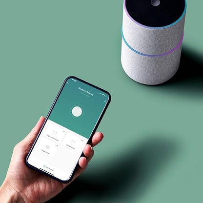 Smart Gateway, Support Multiple Types of Button/Switch, Wireless Bluetooth Control, No Wiring Needed, Timer and App Integration, Google/Alexa Compatible, White