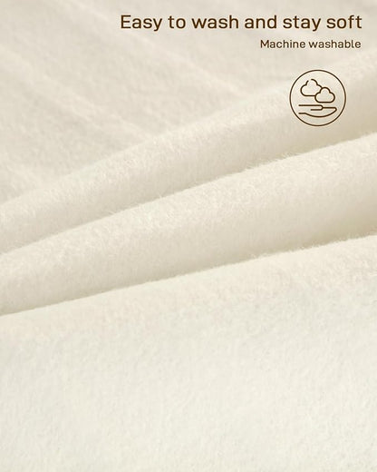 Heated Mattress Pad Twin Size - Electric Mattress Pad, Soft Blanket, Bed Warmer Heater Sheets, 8 Heating Settings,1/2/10 Hours Auto Shut Off, Overheat Protection, 39" x 75" White
