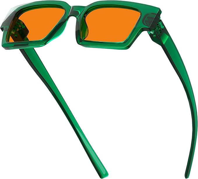 Eyekepper Blue Light Blocking Glasses Men Orange Tinted for Computer Gaming, Sleep Better and Reduce Eyestrain