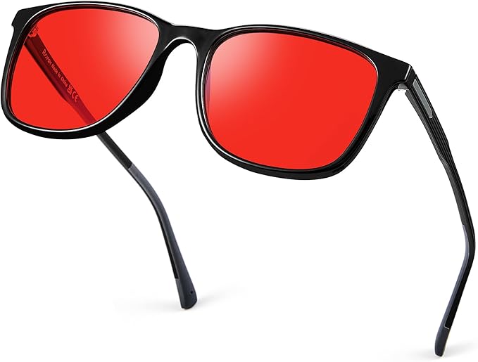 Sleep Blue Light Blocking Glasses for Men and Women, Computer Gaming Glasses Anti Eyestrain & UV Glare