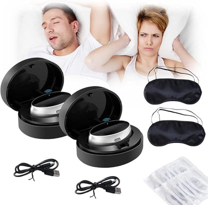 Z3 Pro - Professional Anti-Snoring Device, Z3 Pro Snoring Solution, NovaNord Z3 Pro Snoring Solution, Fast and Effective Smart Z3 Pro Sleep Device, 3-Speed Adjustment，Sleep Soundly(2pcs)