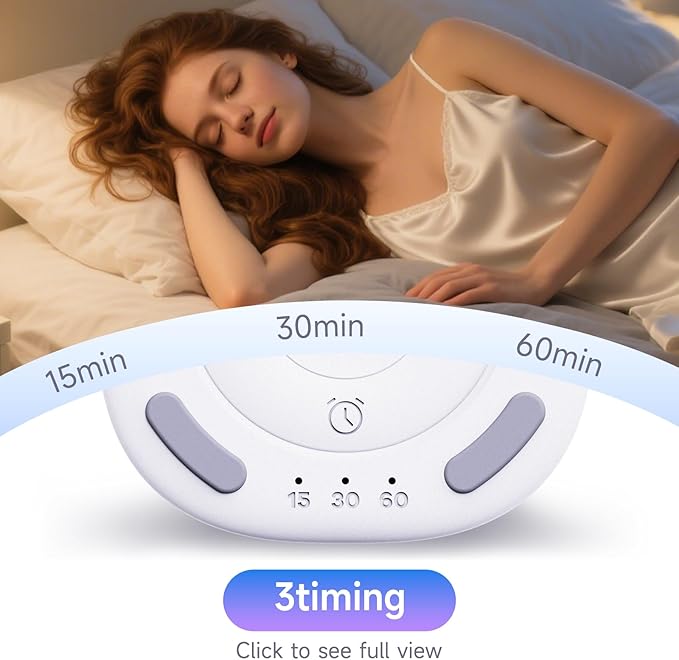 White Noise Machine for Sleep,10 Soothing Sounds, 7 Night Light Colors, 3 Timer Settings, Portable Sound Machine with 15-18 Hour Battery Life, Ideal for Home, Office,Travel
