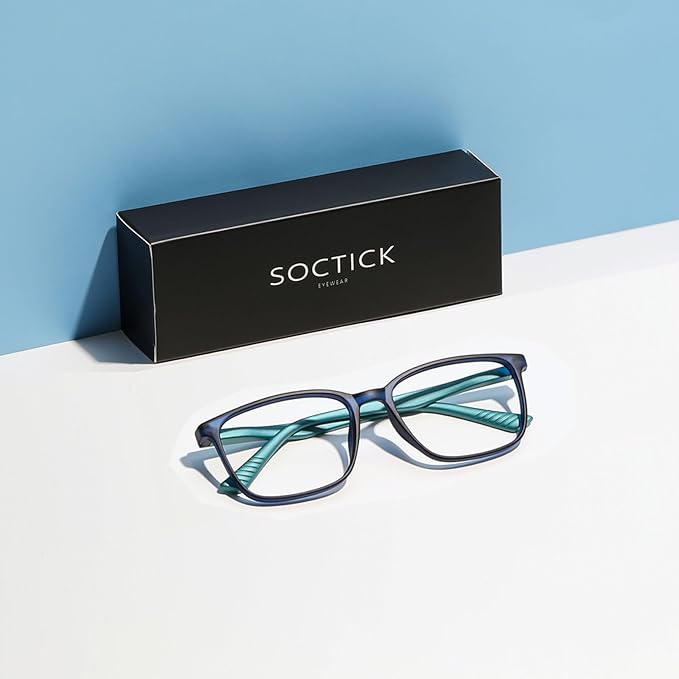 Reading Glasses for Men,Blue Light Blocking Readers for men with Comfort Spring Hinge