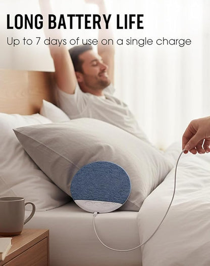 OYB Bluetooth Pillow Speaker, Mini Portable Under-Pillow SpeakerSoft Immersive Sound FieldWireless Under-Pillow speakerSuitable for (A)