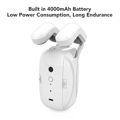 Automatic Curtain Opener and Closer Single - Roman Rod Rail Smart Curtain Opener Robot, Low Noise APP Control Electric Curtain Track for Home Office