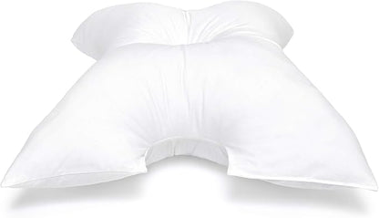 CPAP Pillow by Pillows with a Purpose - Jumbo Size - Unique Design with Contoured Cut-Outs - Hypoallergenic with Cover Included