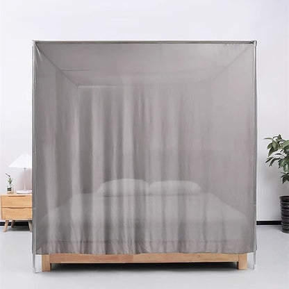 Faraday Fabric Radiation Shielding Bed Canopy with Mattress EMF Protection Block 5G Radiation Shielding Big Size (Color : Silver, Size : Style3)