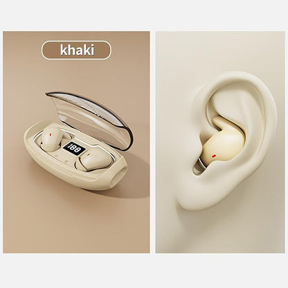 ANC Noise Cancelling Sleep Earbuds Ear Buds Sleeping Earphones Headphones for Side Sleepers, Wireless Bluetooth Comfortable Invisible Mini Small Tiny Hidden Discreet Earbuds for Small Ear Canals Work