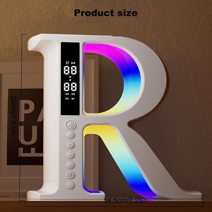 Smart Sunrise Alarm Clock with Wake-Up Light, Fast Charging Function, Dimmable Desk Lamp for Bedrooms and Dormitories