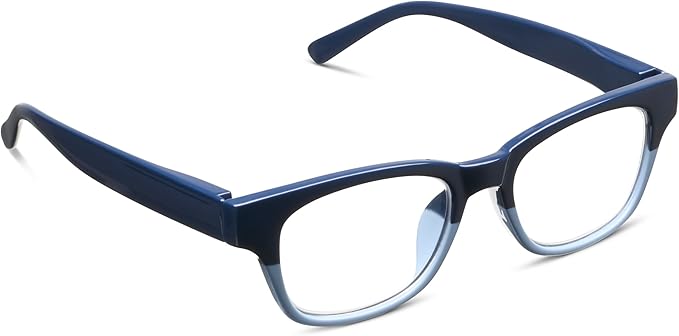 Peepers by PeeperSpecs Women's Layover Square Blue Light Blocking Reading Glasses