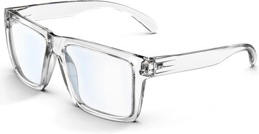 MAXJULI Blue Light Glasses XXL Size Double Extra Large Z87 for Big Wide Heads Men 8228