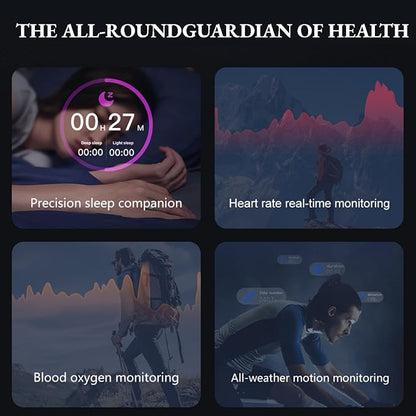 Smart Ring Health Fitness Tracker, Size First with Sizing Kit, Activity & Sleep Tracker/Stress/Heart Rate Monitor, Waterproof Smart Ring for Men/Women, No App Subscription (Platinum, 8)