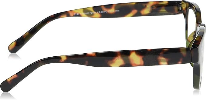 Peepers by PeeperSpecs Women's Layover Square Blue Light Blocking Reading Glasses