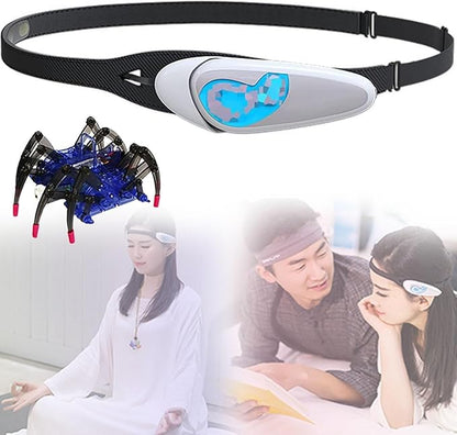 Brainwave Biofeedback Headband, Biosensing Meditation Headband, for Training Concentration, Meditation and Relaxation, Add Emotion Sensing Light and Analyzing Brain Wave Data