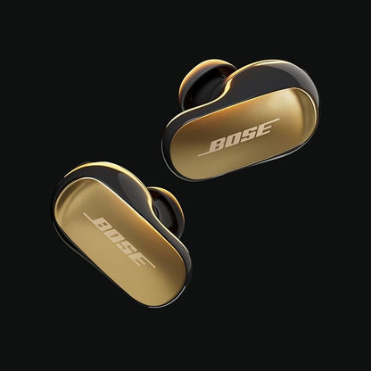 Bose QuietComfort Ultra Earbuds (2nd Gen) - Wireless Noise Cancelling Earbuds with Mic, Immersive Audio, USB-C Charging, Up to 6 Hours Battery, IPX4 Rating, Desert Gold - Limited Edition Color