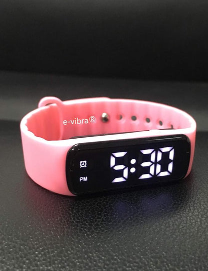 Potty Training Watch - Silent Vibrating Alarm Watch Pill Reminder Watch with Countdown Timer (Light Pink)