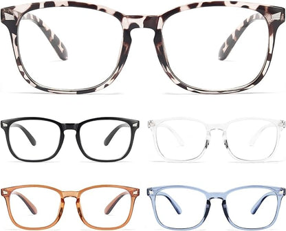BLS BLUES Reading Glasses for Women for Home, Office & Driving - HD Clear Readers with Blue Light Blocking Protection