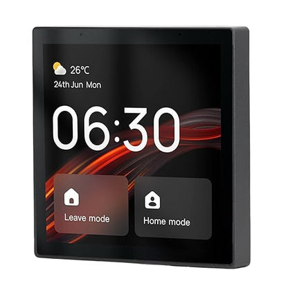 Smart Switch Smart Light Switch Scene Wall Switch Panel 100 to 240V with 4 Inch Touch Screen and Voice Control for Smart Home Control (Compatible with ZigBee and BT Devices)