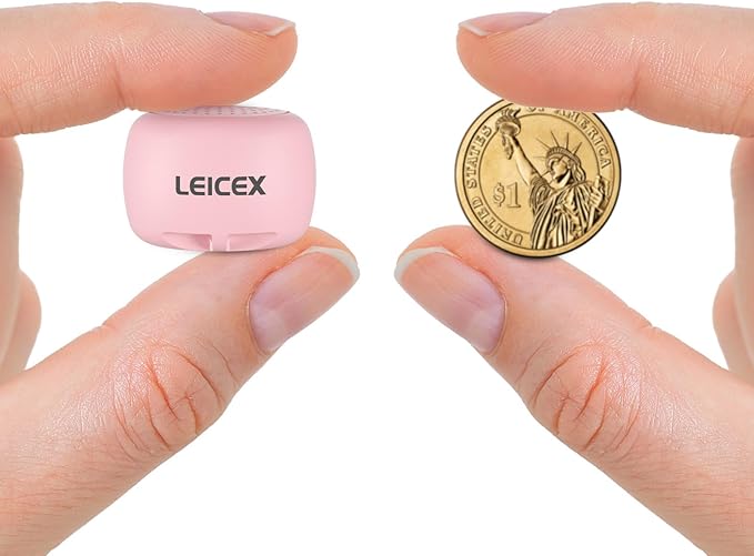 Mini Wireless Bluetooth Speaker with Bluetooth 5.0 - Perfect for Travel & Outdoor Sound (Pink)