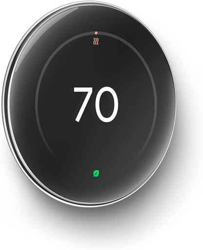 Google Nest Learning Thermostat (4th gen) + Nest Temperature Sensor (2nd gen) - Silver