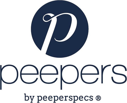Peepers by PeeperSpecs Women's Layover Square Blue Light Blocking Reading Glasses