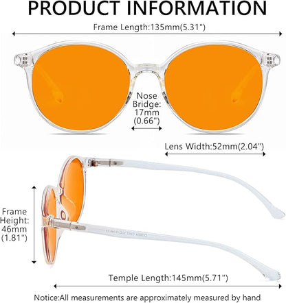LIKSMU Blue Light Blocking Glasses Computer Gaming TV Phone Sleeping Glasses Women Men Professional Filter Anti Eyestrain