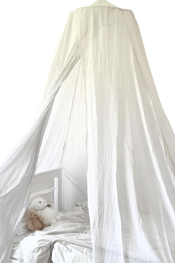 Radia Smart® Radiation Shielding Bed Canopy Small- Circle EMF Protection, Block 5G, Radiation Shielding Sleep Wellness