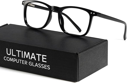 TIJN Sleep Glasses for 99% Blue Green Light Blocking Red Lens for Computer Gaming Screen Fatigue UV Protection