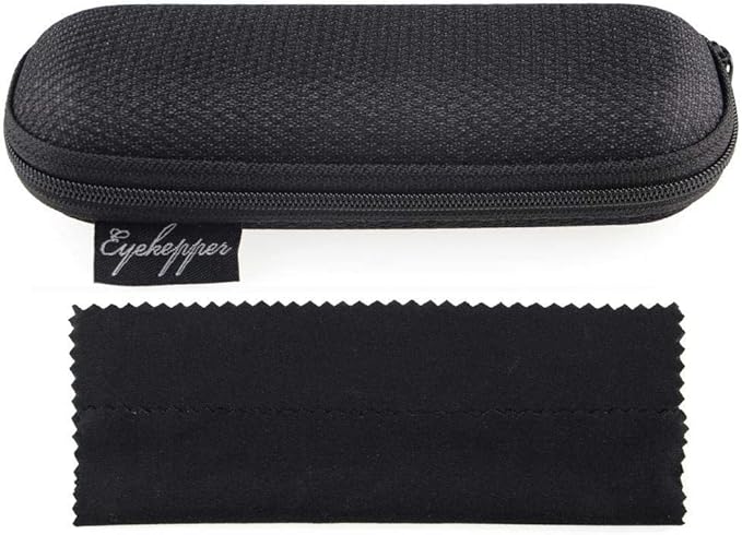 Eyekepper Ladies Blue Light Blocking Reading Glasses with Orange Tinted Filter Lens - Night Sleep Computer Readers Women - Brown-Clear Frame +2.50