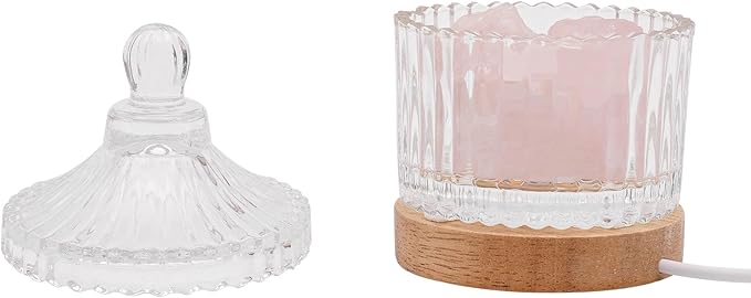 CNCEST Aromatherapy Night Light, LED Light Essential Oil Diffuser, 3W 5V Aromatherapy Diffusers, Air Diffuser for Offices, Bedrooms, Yoga Rooms, Meditation Rooms (Pink)