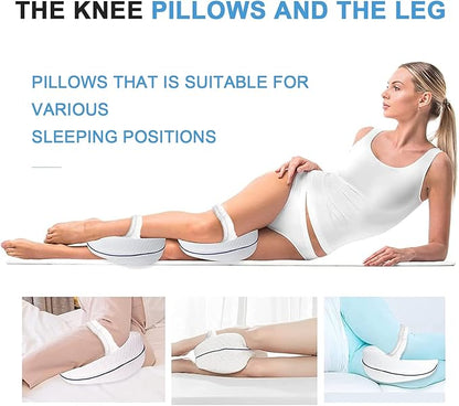 Leg Pillow, Knee Pillow for Side Sleepers, Leg Pillows for Sleeping, Knee Cushion for Sleeping,Suitable for Relieving Leg, Back, Knee Pain