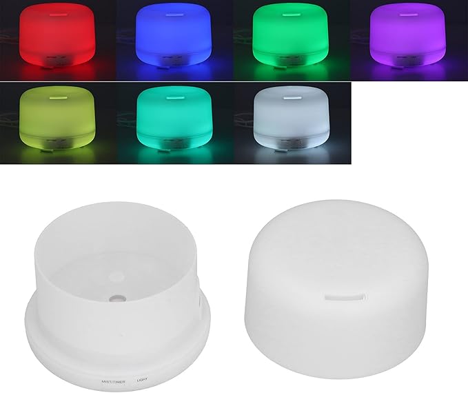 Night Light Humidifier, Diffuser with Light Practical for Professional Use for General Purpose for Home for Office for Sleep