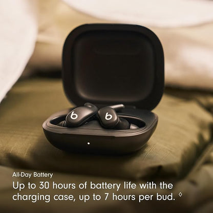 Beats - Powerbeats Fit - Wireless Noise-Cancelling Workout Earbuds with Ultimate Secure Fit with USB-C Charging Cable (1.5m) - Jet Black