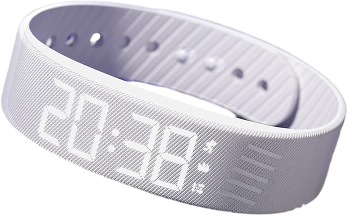 Vibrating Alarm Clock Watch, Magnetic-Charging Water-Proof Bracelets Wrist Alarms, Silent Wake Up Smart Alarms Wristband, Wearable Vibrations Wrist Clocks Sleep Wristband for Heavy Sleeper
