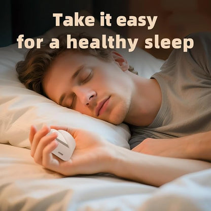 Handheld Sleep Aid Device, Low-Frequency Pulse Generator, 2 Modes with Display Screen, Relief Anxiety Insomnia Sleep Instrument for Adults Elderly