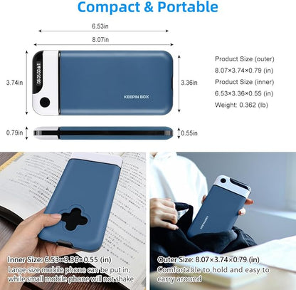 Phone Lock Box with Timer,Cell Phone Lock Box,USB Charging Type,Long-Term Continuous Use,Time Can Be Freely Set,Easy to Carry,Excessive Games,Mobile Phone Addiction