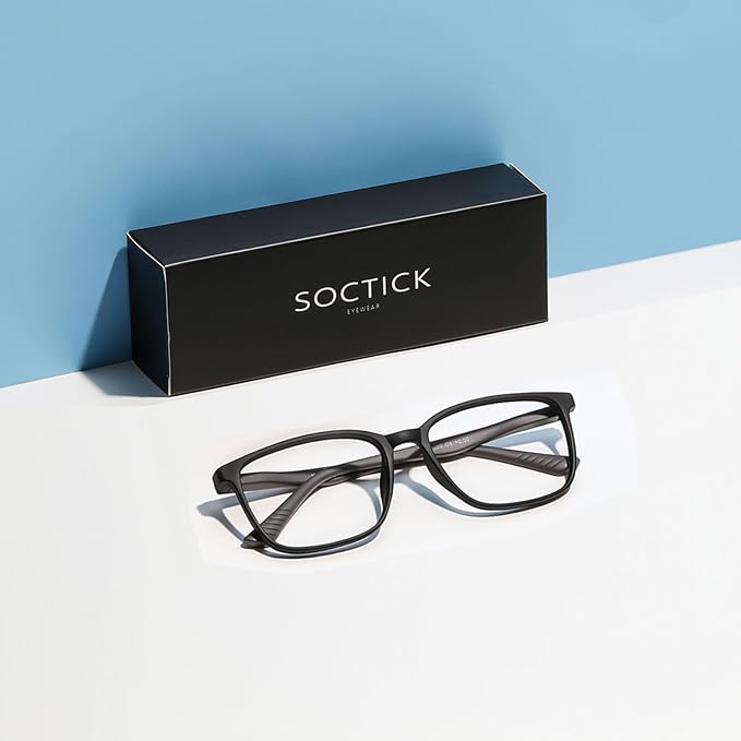 Reading Glasses for Men,Blue Light Blocking Readers for men with Comfort Spring Hinge