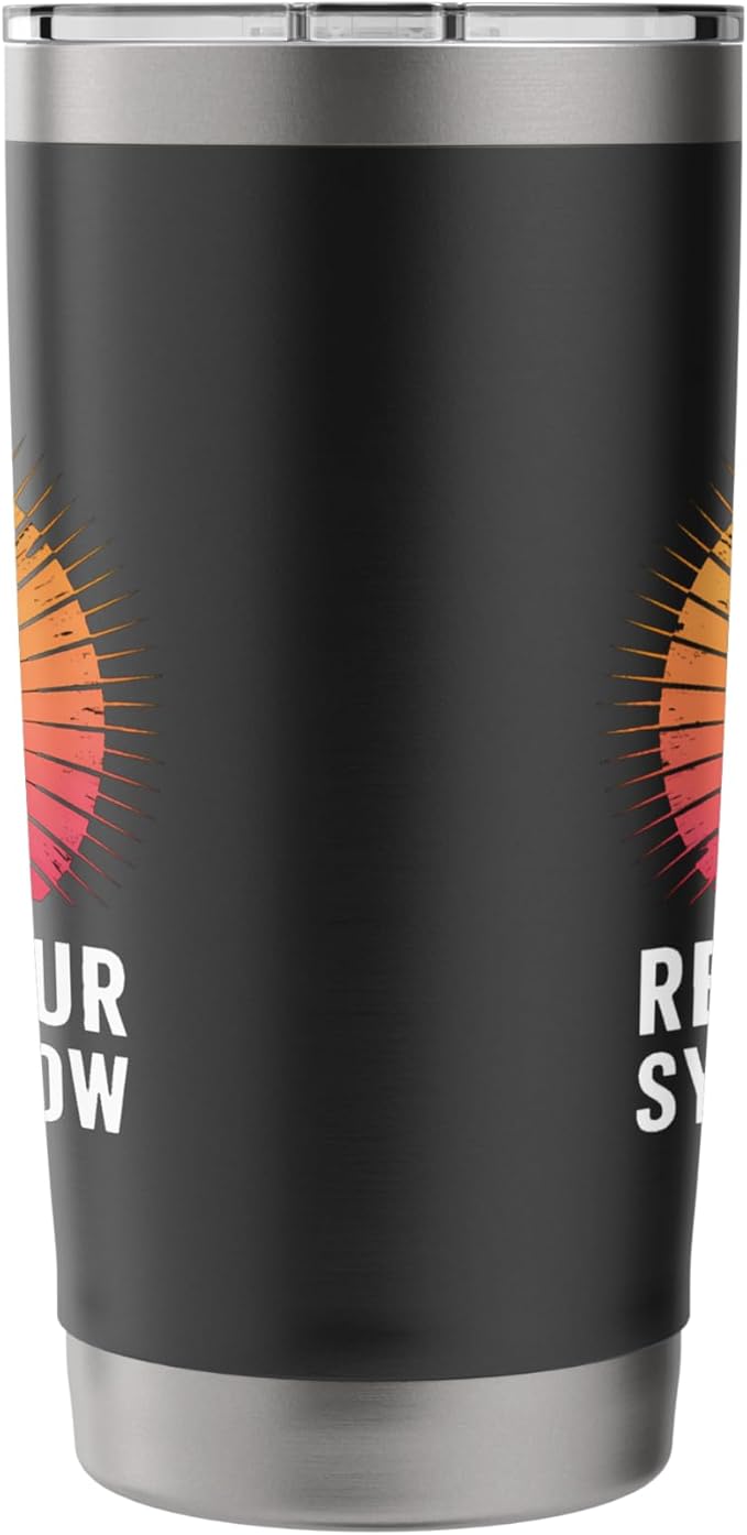 Relaxation Breathing Vagus Nerve Stimulation, Stress Relief Stainless Steel Insulated Tumbler