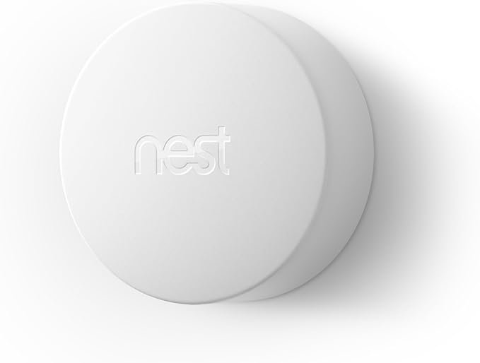 Google Nest Temperature Sensor 3 Count Pack - Nest Thermostat Sensor - Nest Sensor That Works with Nest Learning Thermostat and Nest Thermostat E - Smart Home (Renewed)