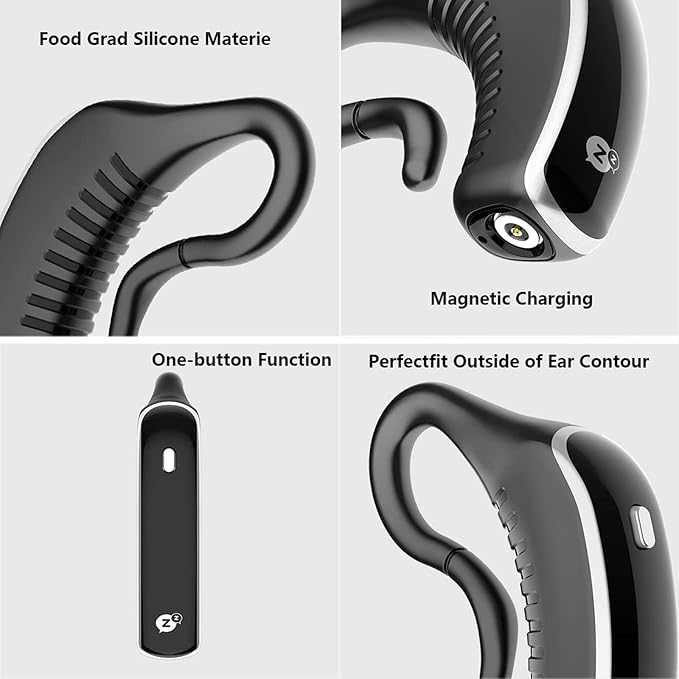 Wearable Anti-Snoring Device Stop Snoring Solution Snore Reduction Sleep Aids Smart Snore Stopper Sleeping Aid Solution with APP Records And Analyzes Sleep Datas