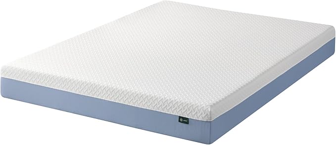 Zinus 8 Inch Full Cooling Essential Memory Foam Mattress [NewVersion], Fiberglass Free, Medium Feel, Breathable Cooling Layers, Certified Safe Materials