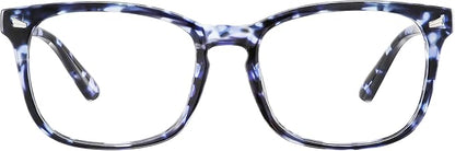 Reading Glasses for Women Men - Blue Light Blocking UV Filter Readers, Anti Eyestrain Eyeglasses